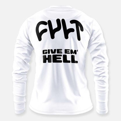 KIDS WEBIG X CULT RACE JERSEY WHITE