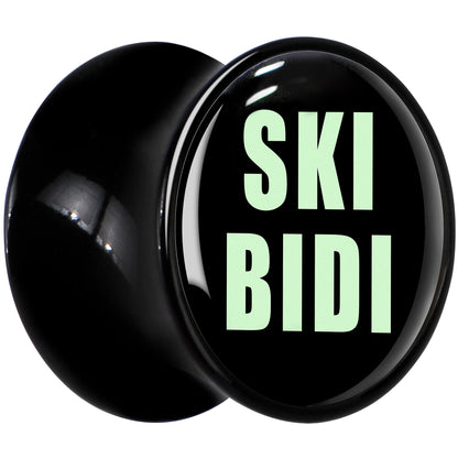 0G SKIBIDI Black Acrylic Saddle Plug Set by Onyx O