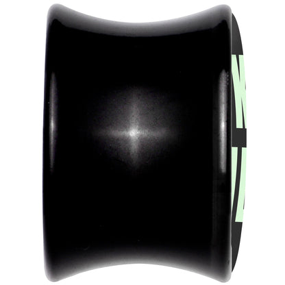 0G SKIBIDI Black Acrylic Saddle Plug Set by Onyx O