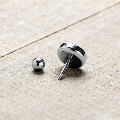 16G 1/4 Heartbreak Bandaged Heart Cartilage Tragus Earring by Onyx O