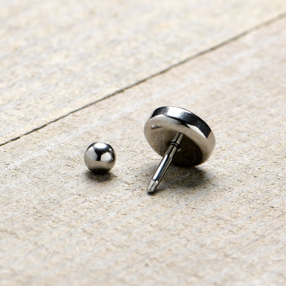 16G 1/4 Snowfall Holiday Penguin Tragus Cartilage Earring by Onyx O