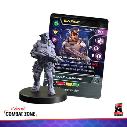 Cyberpunk Red Combat Zone: Lawmen Starter Gang