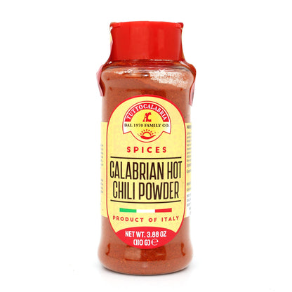 TuttoCalabria Hot Calabrian Chili Powder Shaker (3.88 oz)