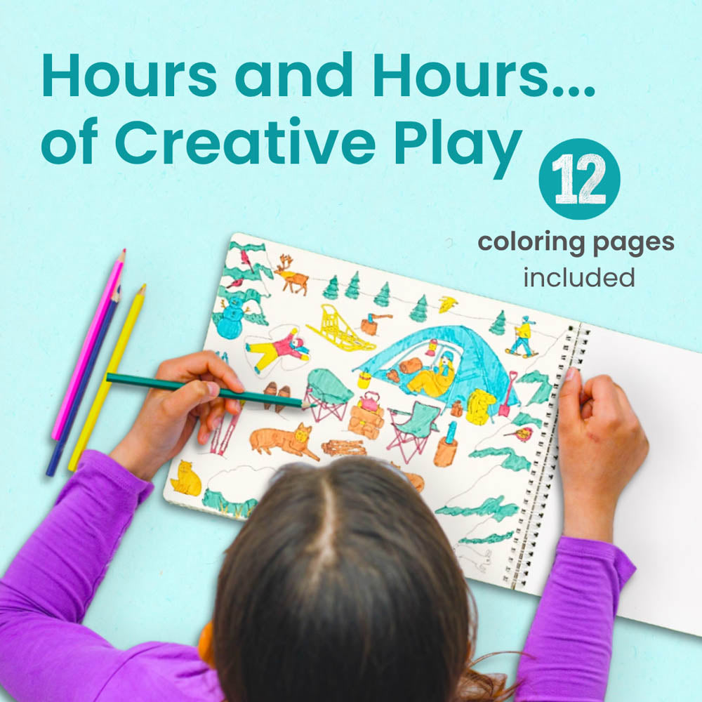 Camping Sticker Book