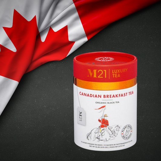 Canadian Breakfast Luxury Black Tea - 12ct Canister
