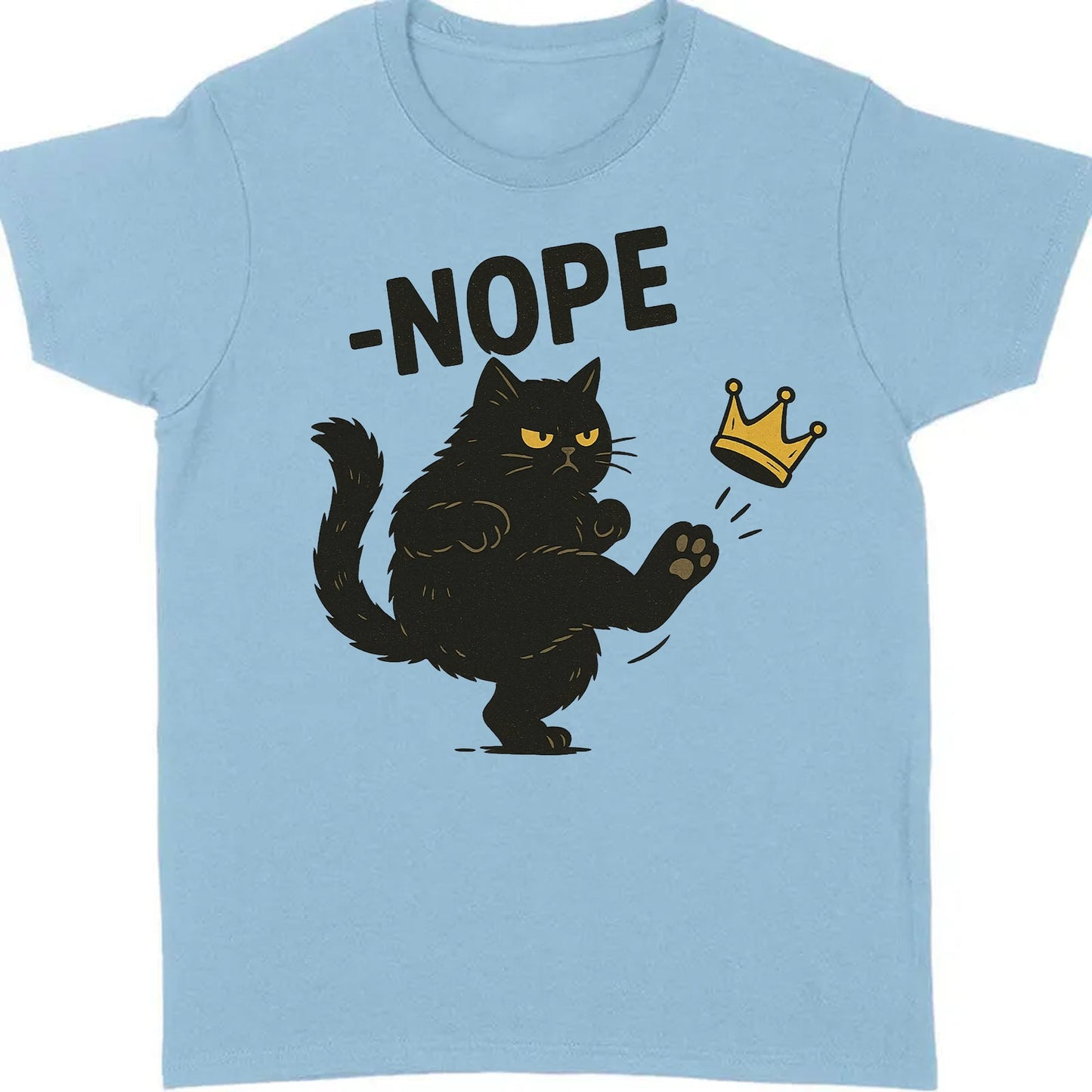 No Kings in America Black Cat Shirt | Anti-Trump Protest Shirt | Patriotic Democracy Shirt | No Kings in America | Not my President Shirt 682459