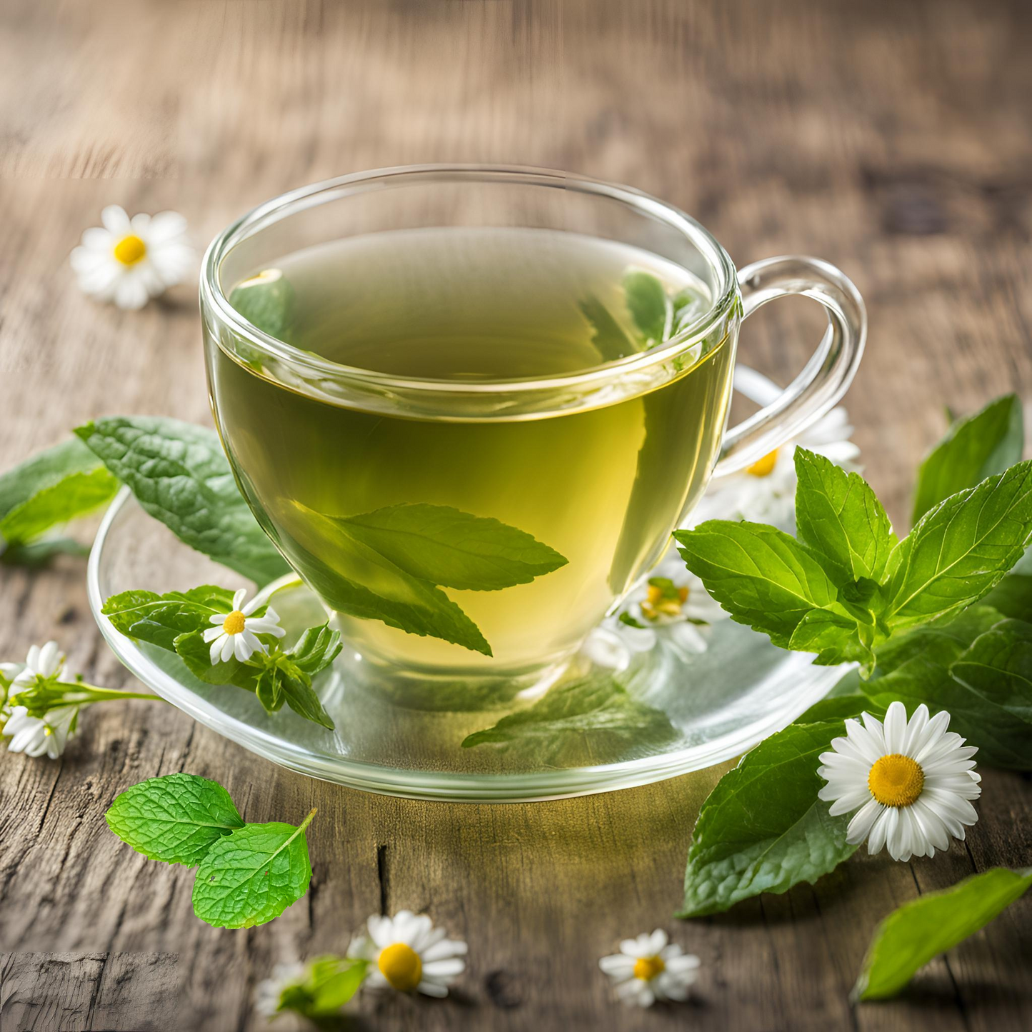 Chamomile Mint Green Tea w. Citrus Organic Fairtrade 20ct