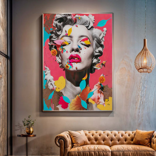 Canvas Print: "Chroma Whimsy"