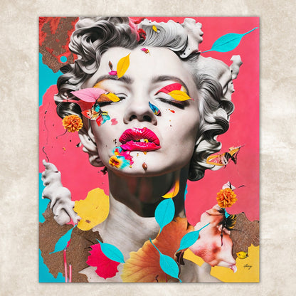 Canvas Print: "Chroma Whimsy"