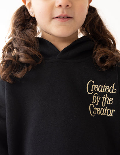 Created by the Creator Kids Hoodie
