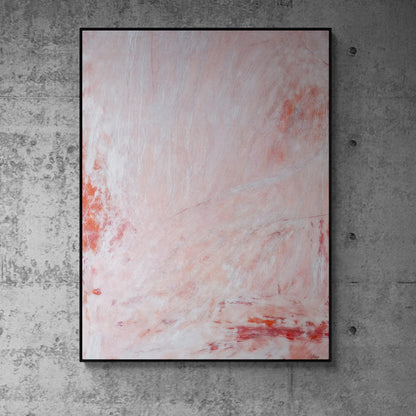 Canvas Print: "Crimson Veil"