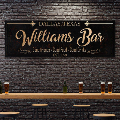 Custom Bar Sign