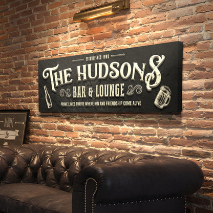 Custom Bar & Lounge Sign II