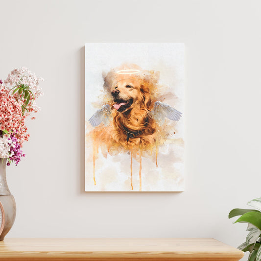 Custom Dog Watercolor Portrait