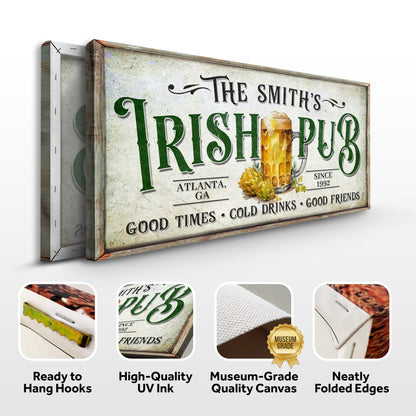 Custom Irish Pub Bar Sign II