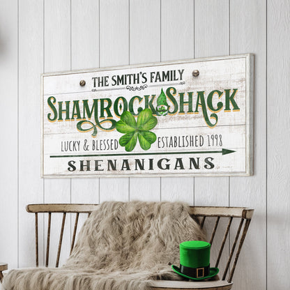 Custom Shamrock Shack Sign