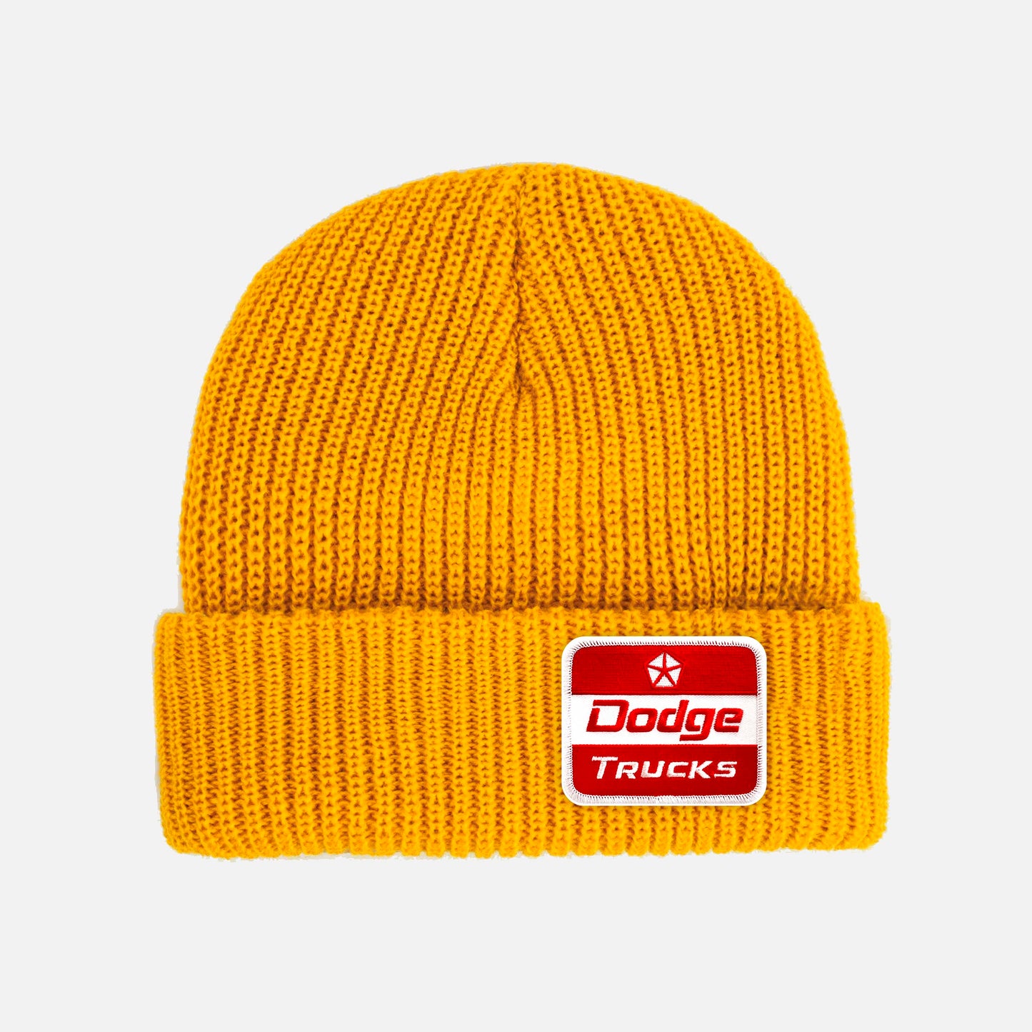 DODGE TRUCKS PATCH BEANIE