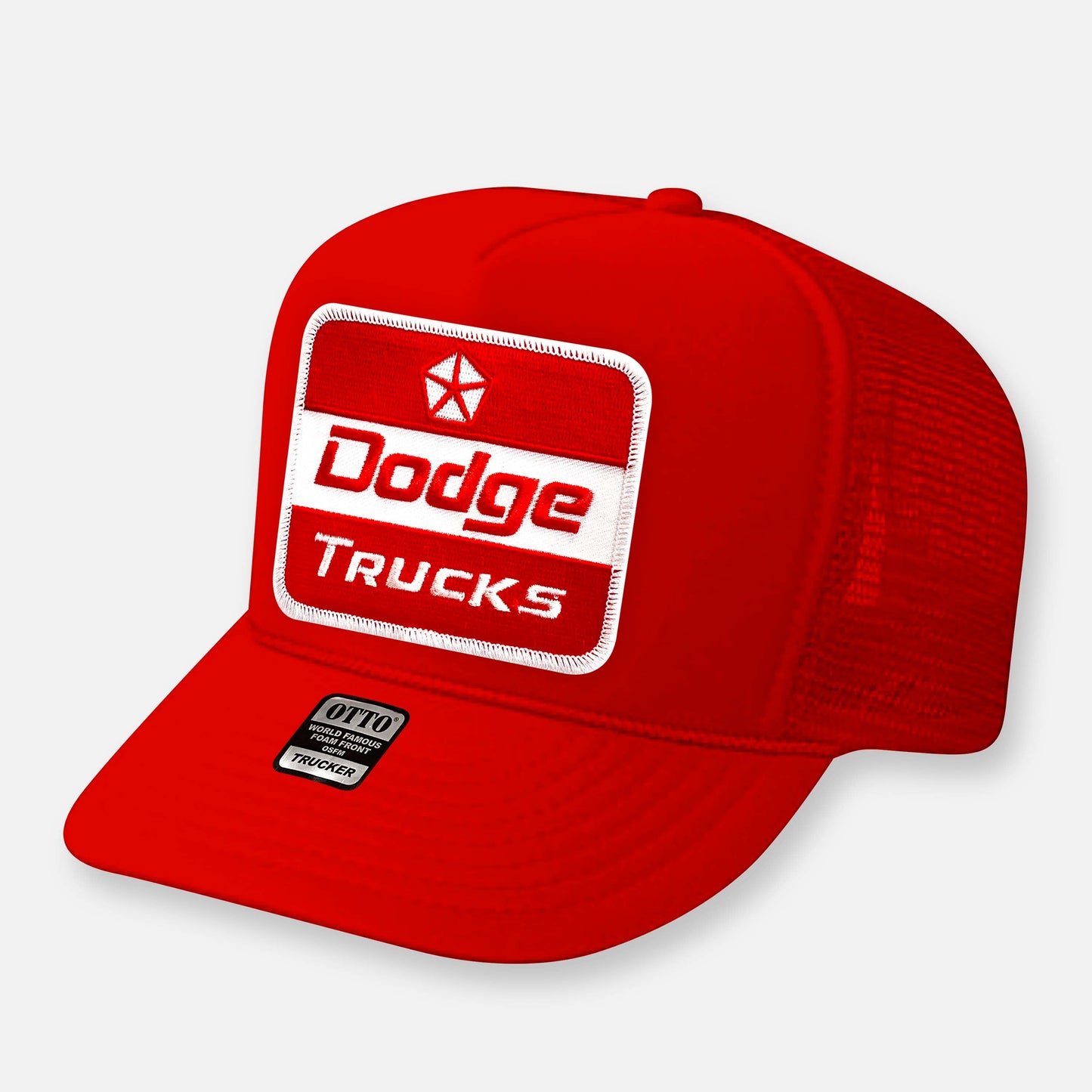 DODGE TRUCKS CURVED BILL PATCH HAT