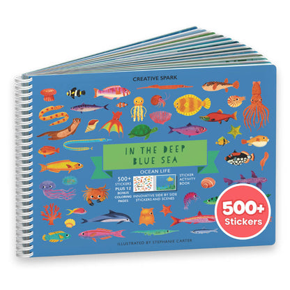 Deep Blue Sea Sticker Book