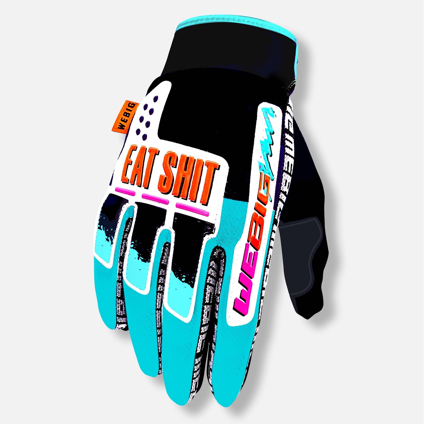 90's VINTAGE EAT SHIT GLOVES MIAMI MINT