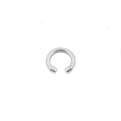 VIRTUOUS CIRCLE EAR CUFF - GOLD OR SILVER TONE