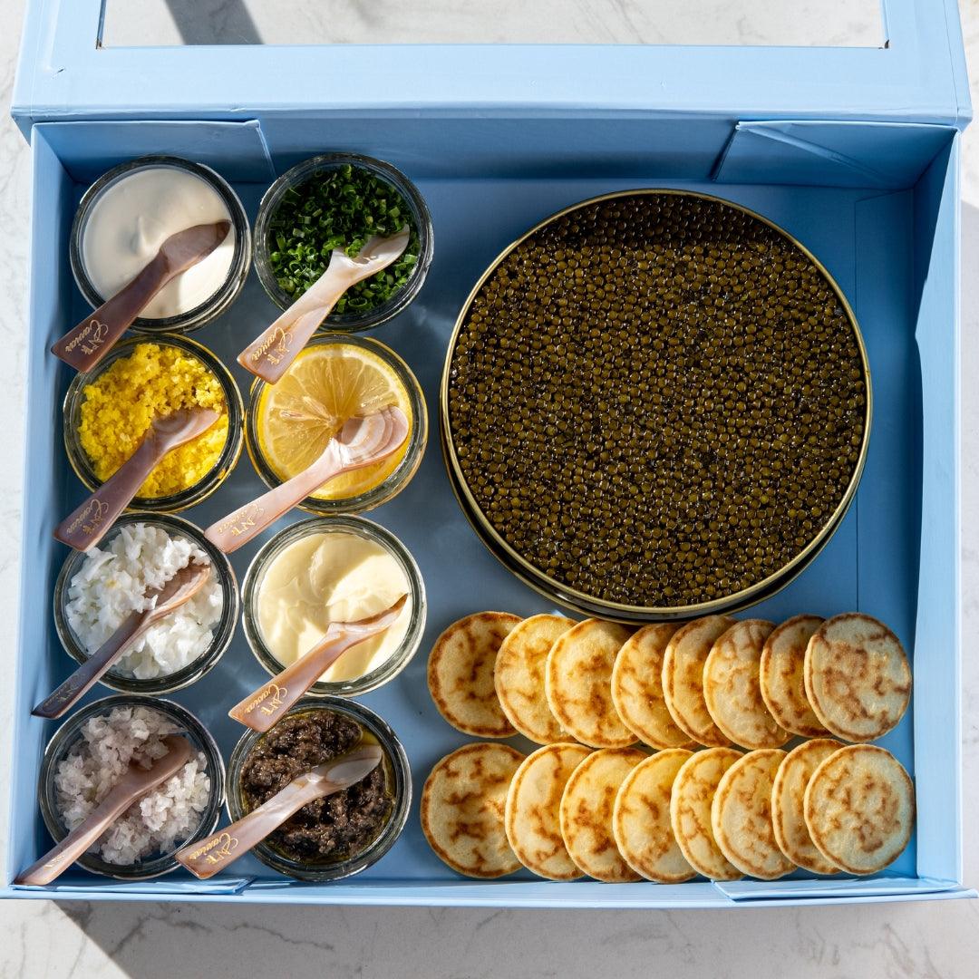 The Complete Caviar Set 250g of Kaluga Classic