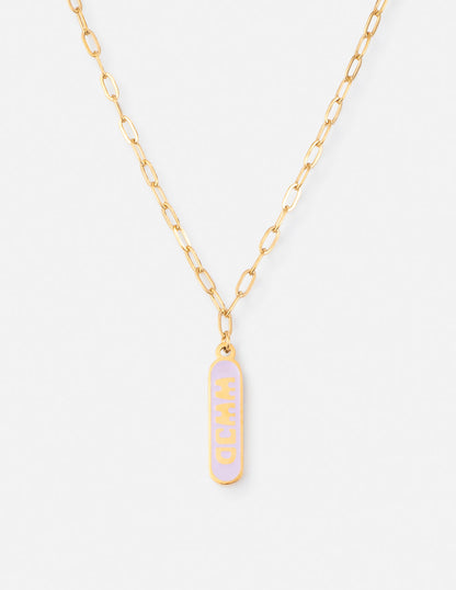 Enamel WWJD Necklace