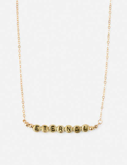 Eternal Letter Necklace