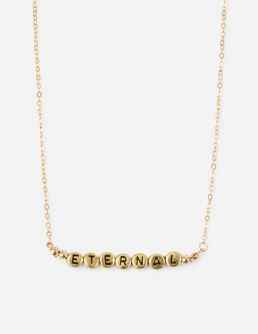 Eternal Letter Necklace