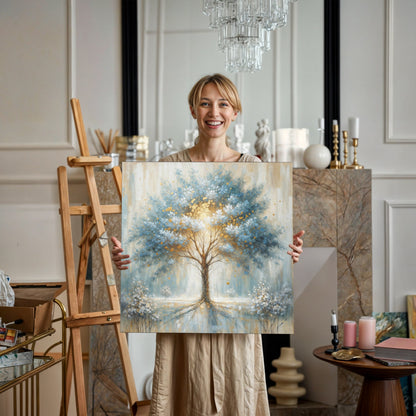 Canvas Print: "Ethereal Arboretum"