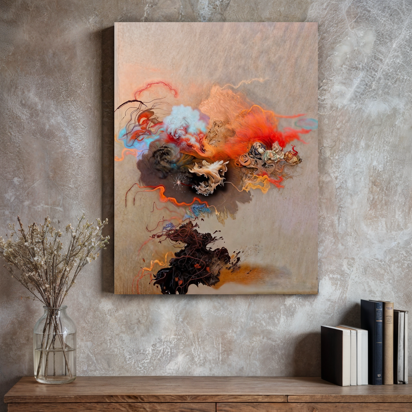 Canvas Print: "Ethereal Unfolding II"