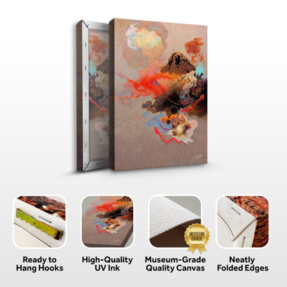 Canvas Print: "Ethereal Unfolding"