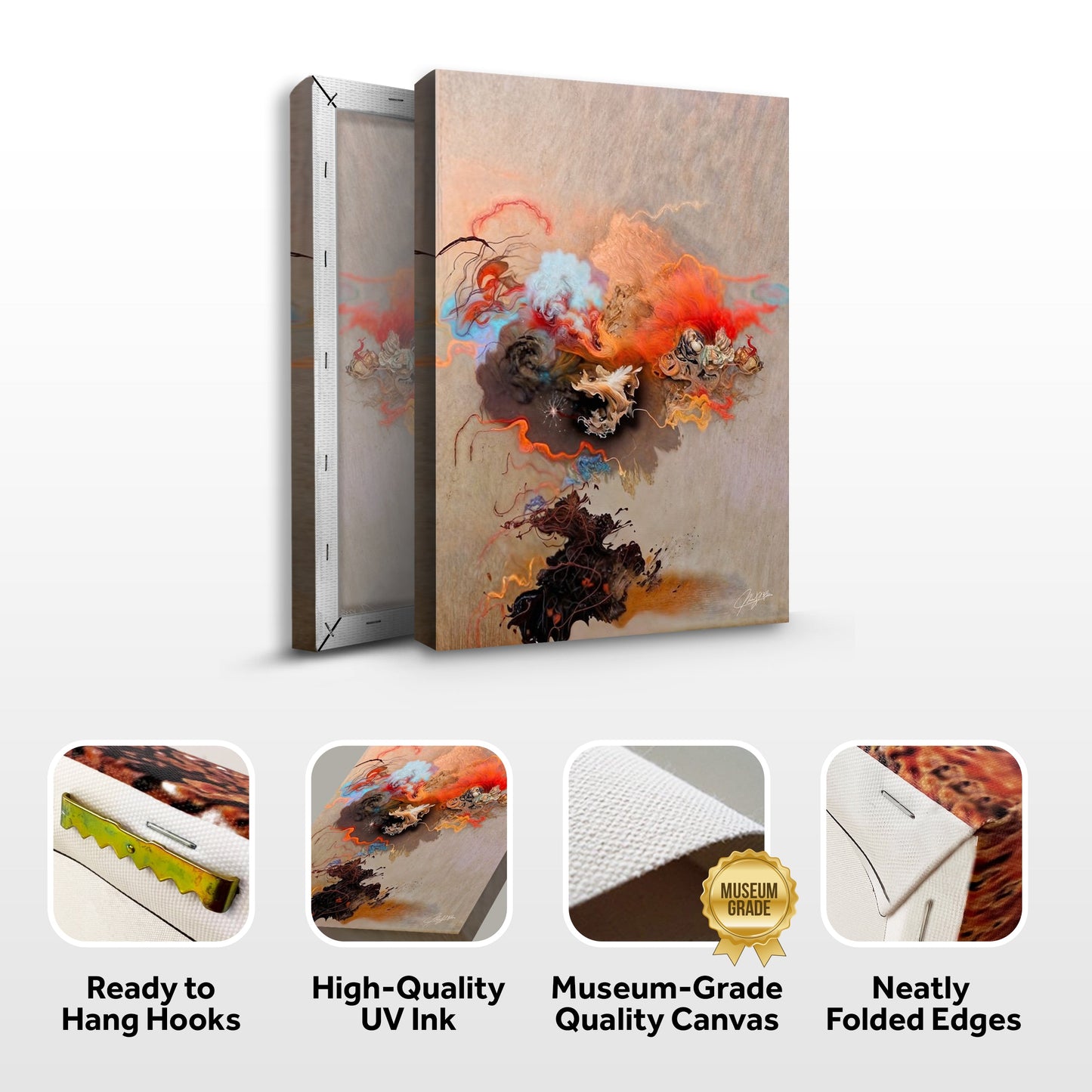 Canvas Print: "Ethereal Unfolding II"