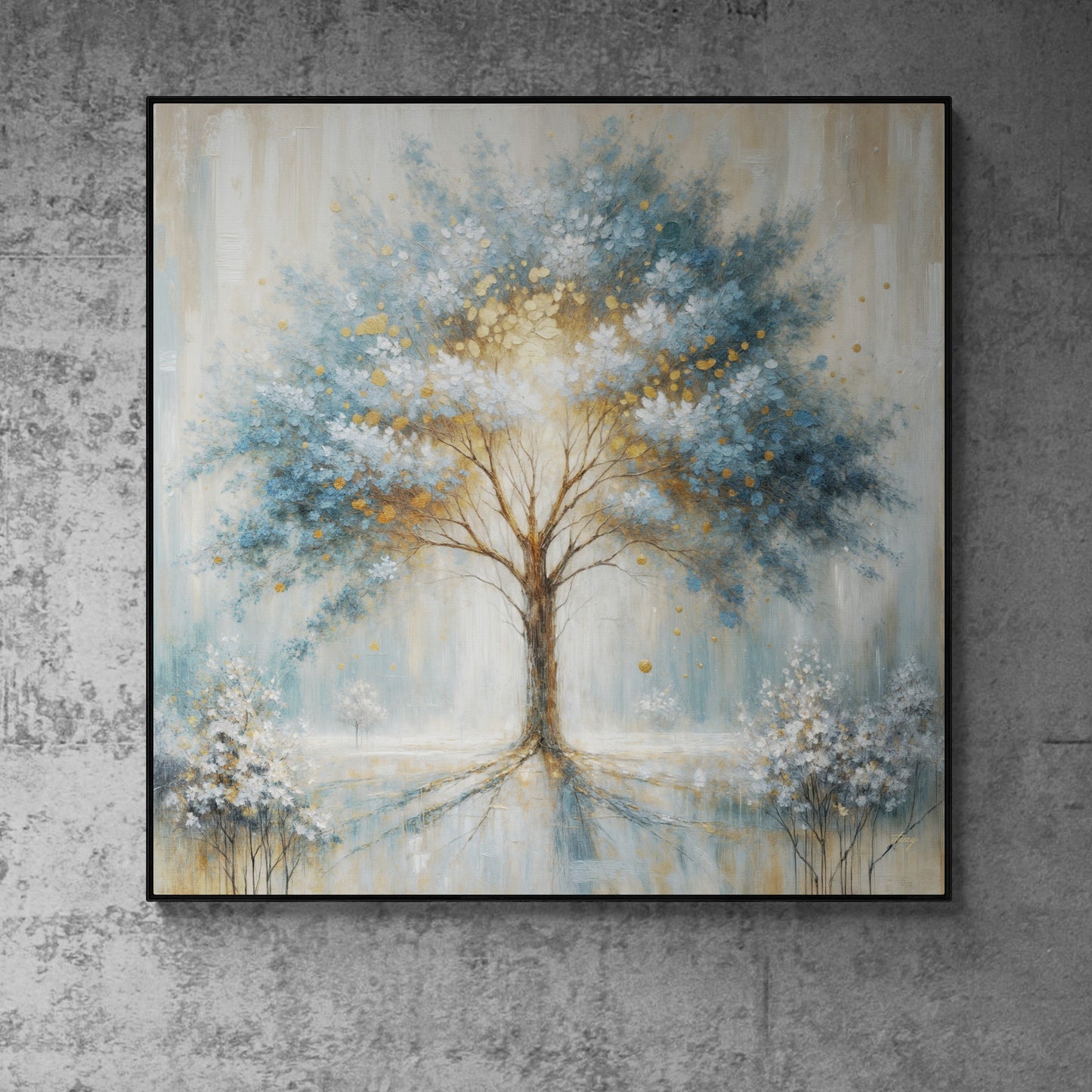 Canvas Print: "Ethereal Arboretum"
