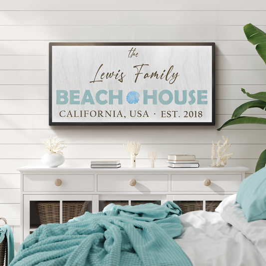Beach House Sign