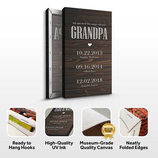 Grandfather's Name Sign