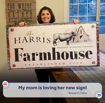 Rustic Farmhouse Sign II