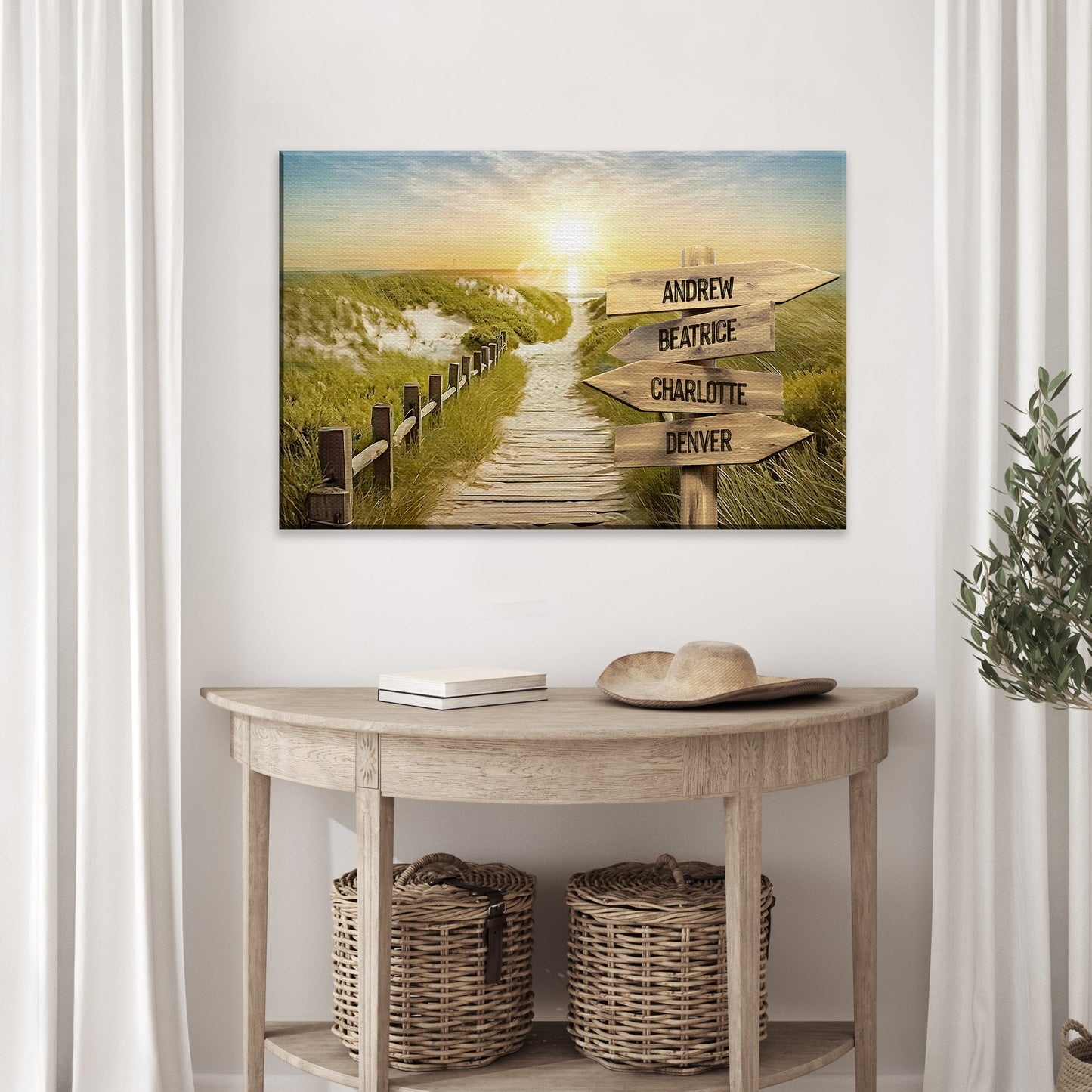 Family Name Sunrise Sign