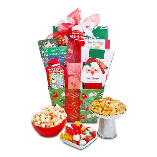 Tis the Season Gift Basket Tote