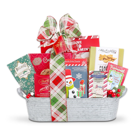 Haul Out the Holly Gift Basket