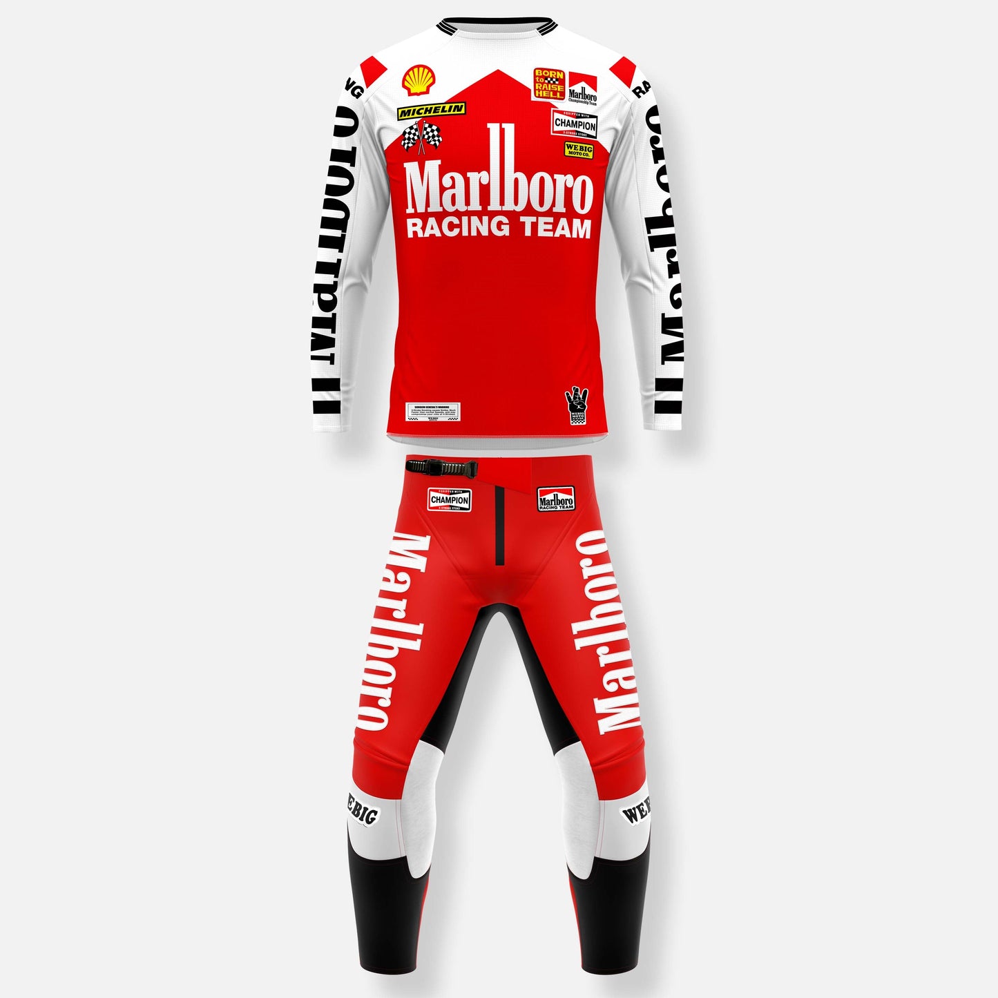 FORMULA ONE 1974 RED RACE PANT