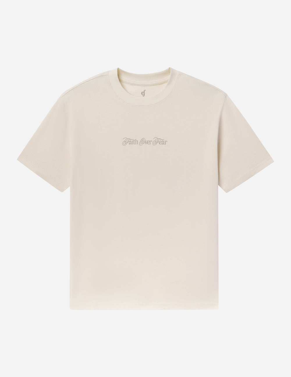 Faith Over Fear Taupe Unisex Tee