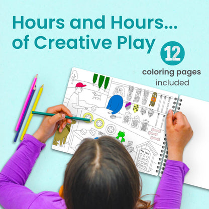 Farmers Market Sticker Book