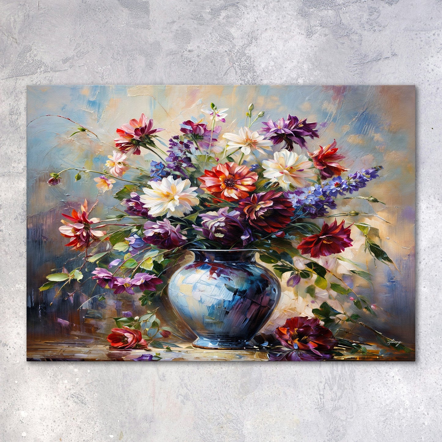 Canvas Print: "Flore Symphony"