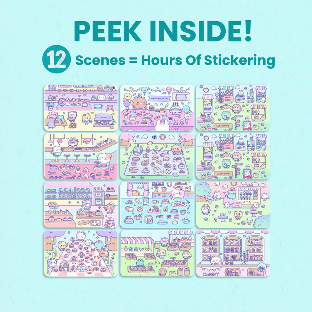 Cute Foods Vol 1 Sticker Book