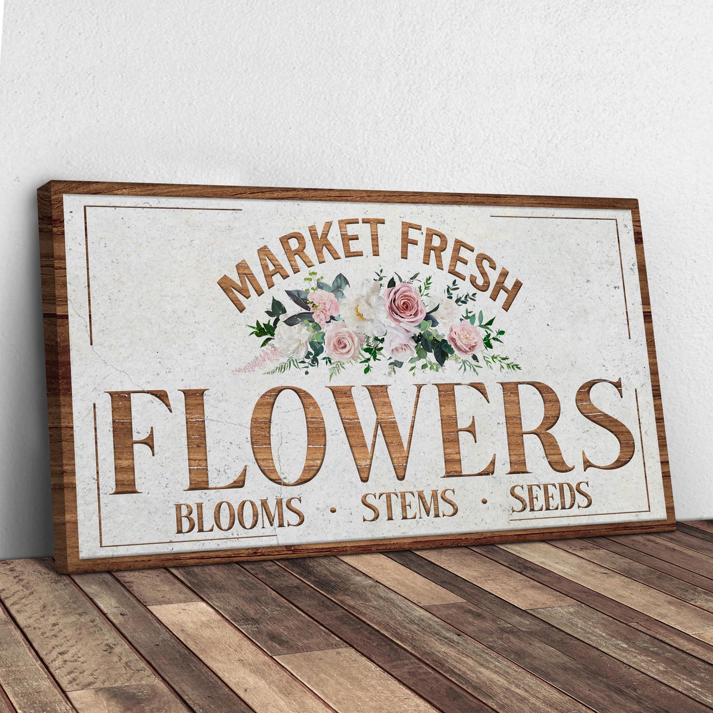 Fresh Flower Market Sign II