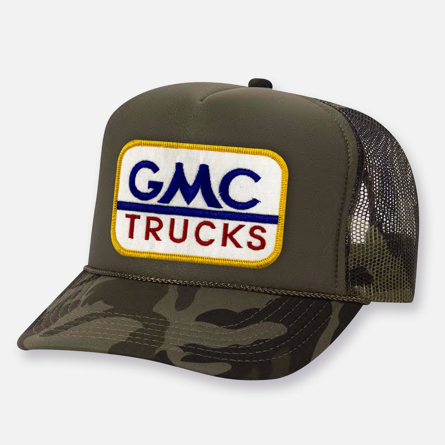 GMC TRUCKS CURVED BILL PATCH HAT