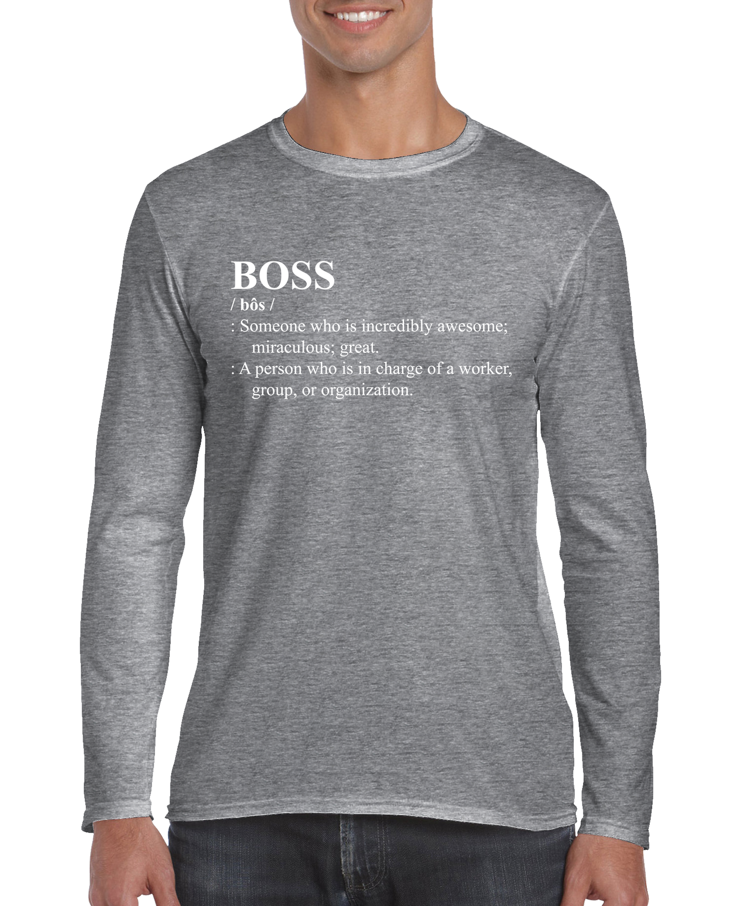 BOSS Definition Men's Long Sleeve Shirt