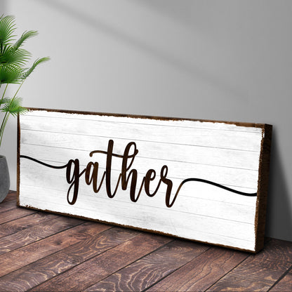 Gather Wall Art Sign II