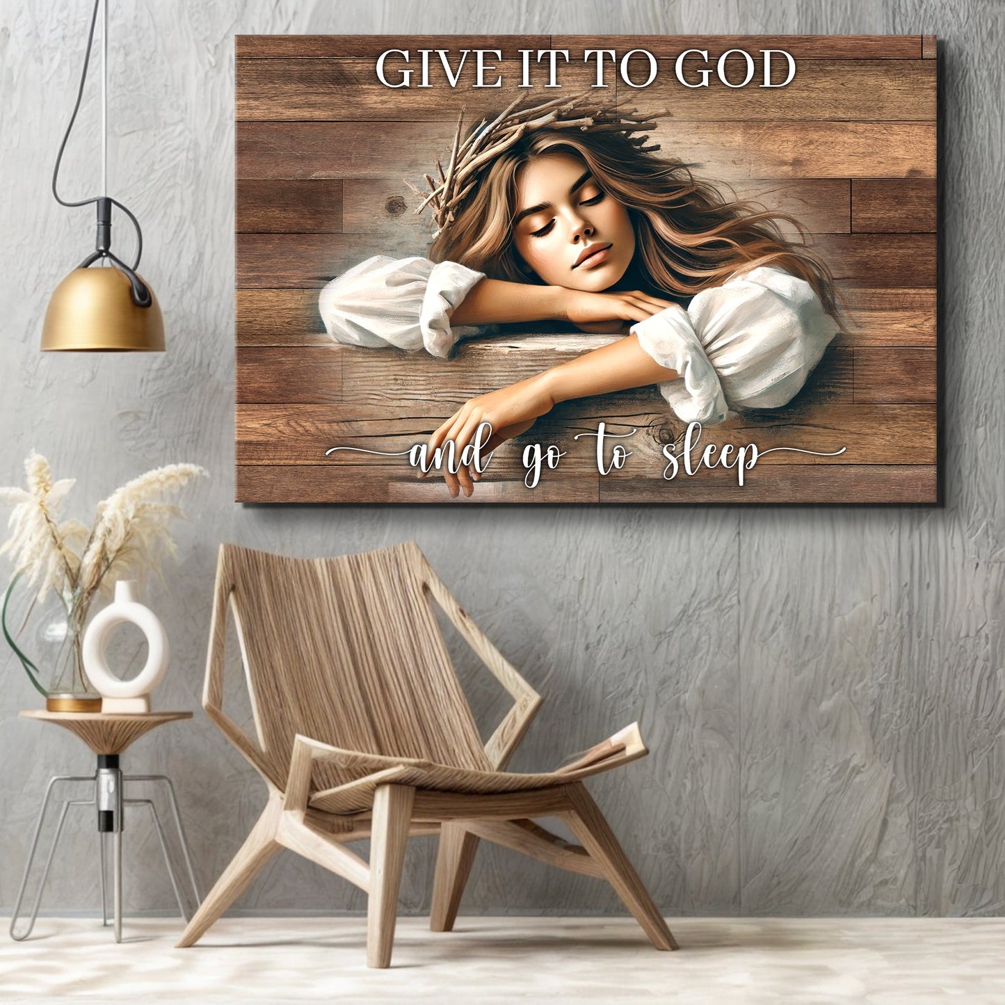 Give It To God And Go To Sleep Faith Sign XII